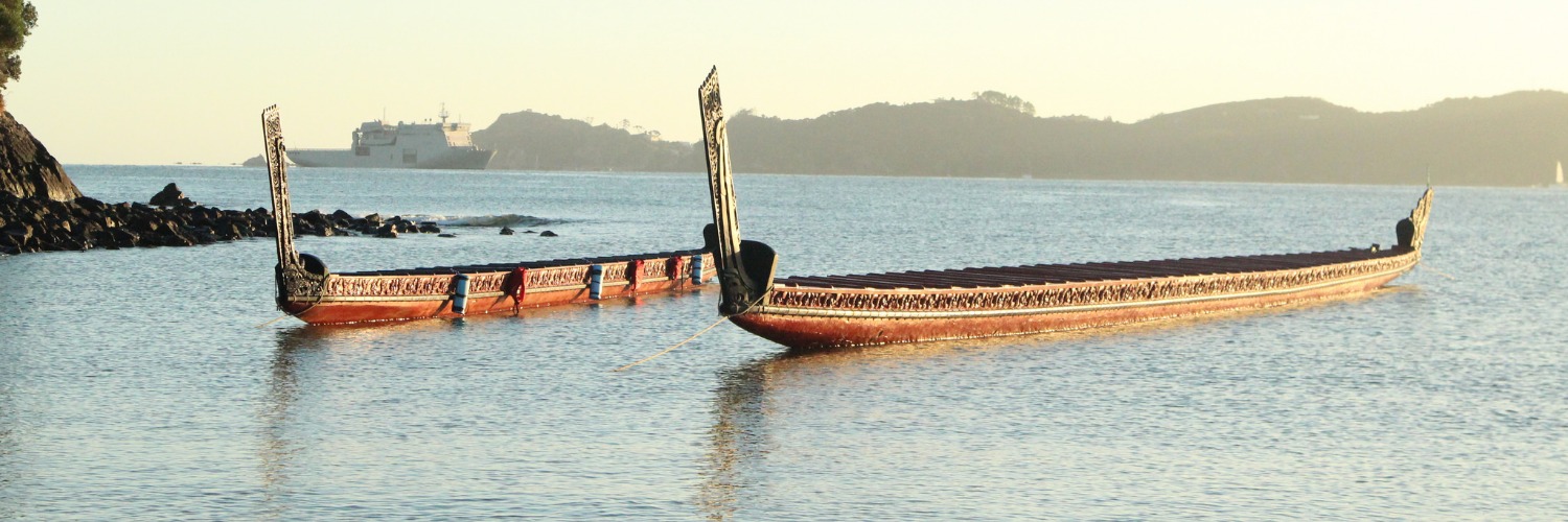 Waka at Waitangi